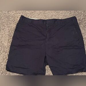 Five Four Navy Blue Cotton Shorts